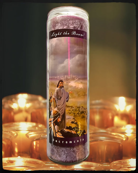 Light the Beam Candle