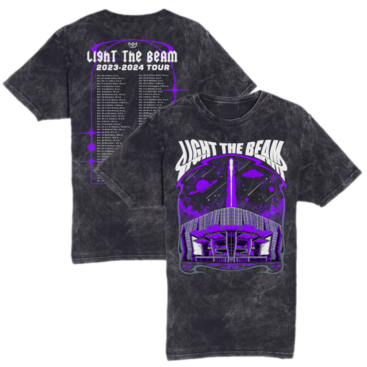 Light the Beam 2023-2024 Tour T-Shirt (Acid Wash Edition)